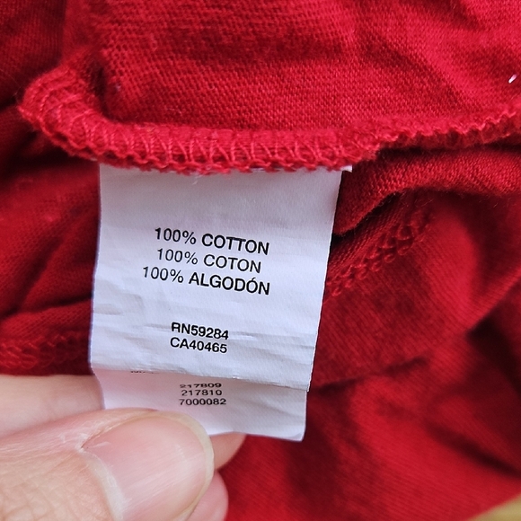 The Children's Place Red Festive Snowman Short Sleeve Tee - Picture 6 of 7